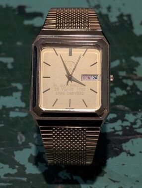 Vintage Bonica Quartz Mens Watch - 20 yr Gift 1992 - Alberta Natural Gas?